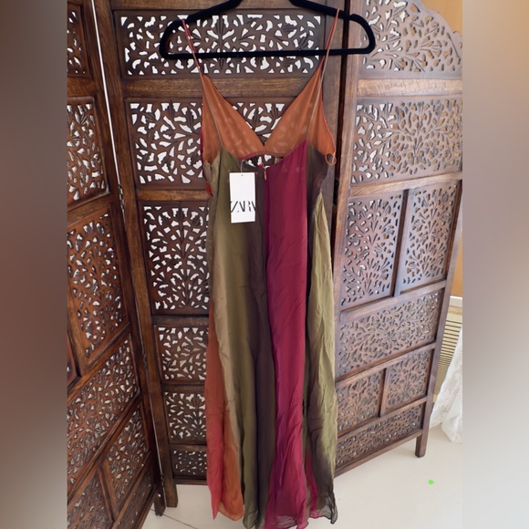 Zara limited edition Beaded Maxi Dress - Picture 10 of 10